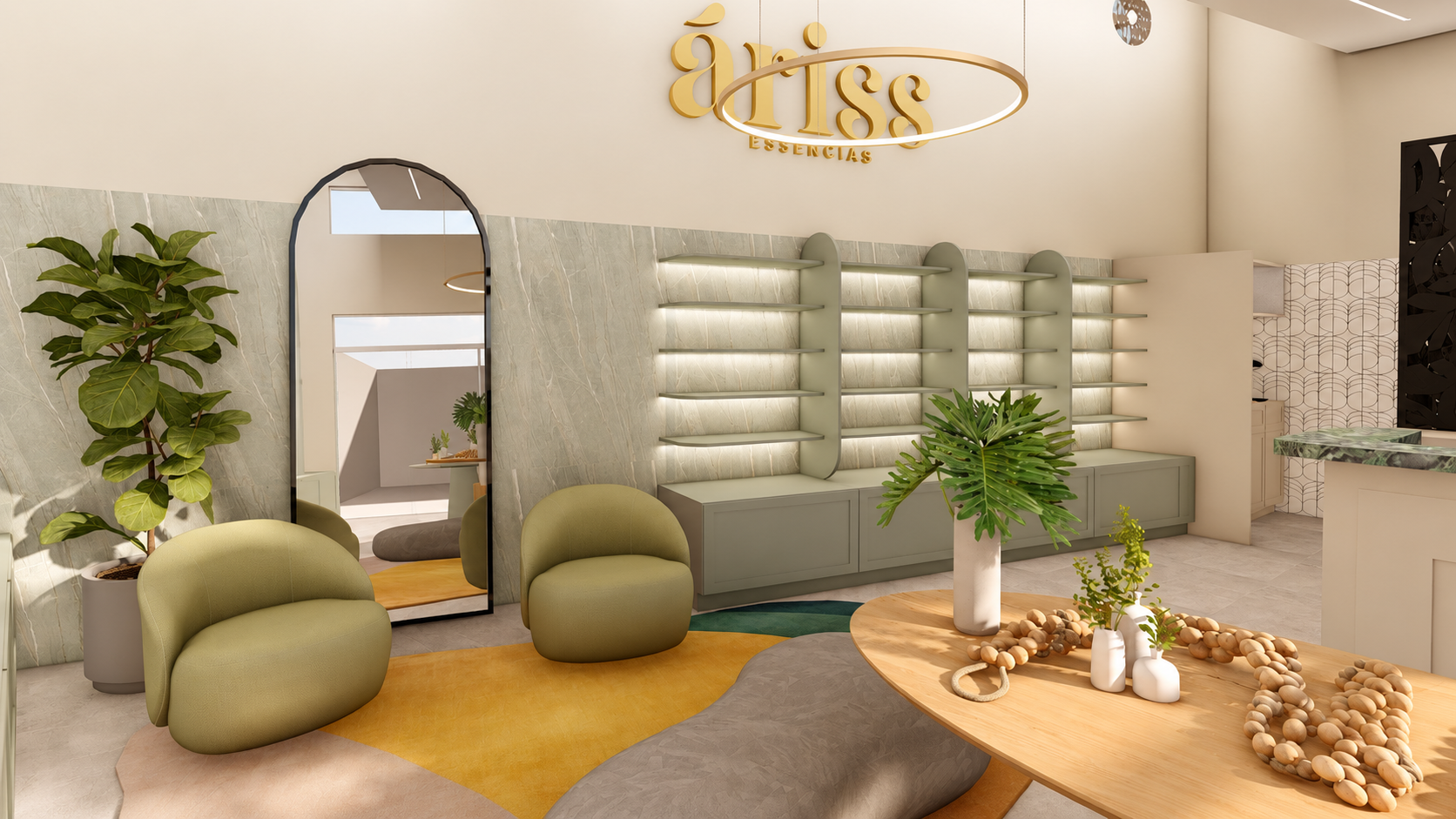 Área de atendimento da Áriss Essências